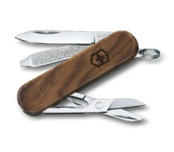 Victorinox Keychain Swiss Army Knife Classic SD Wood
