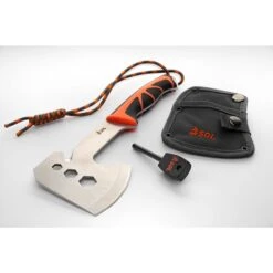 SOL Stoke Camp Hatchet With Flint Fire Starter -Hema Shop 0140 1016 2