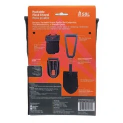 SOL Packable Field Shovel With Serrated Edge -Hema Shop 0140 1024 5