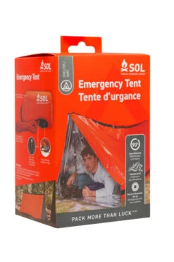 CLEARANCE SOL Emergency Tent Orange -Hema Shop 0140 1226 4