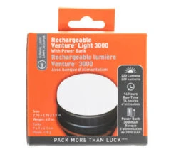 CLEARANCE Rechargeable Venture Light 3000 W/ Powerbank -Hema Shop 0140 1305 2