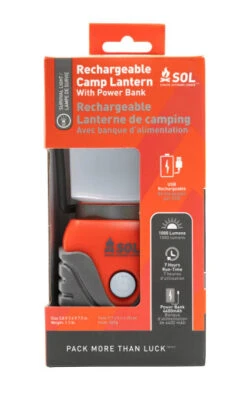 CLEARANCE SOL Rechargeable Camp Lantern W/ Powerbank -Hema Shop 0140 1308 2