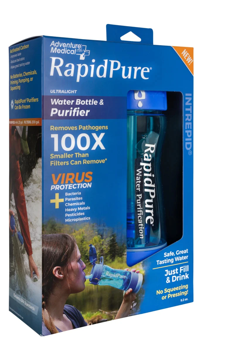 RapidPure Intrepid Water Filter Bottle & Purifier 750ml 4 RapidPure Intrepid Water Filter Bottle & Purifier 750ml - Image 2