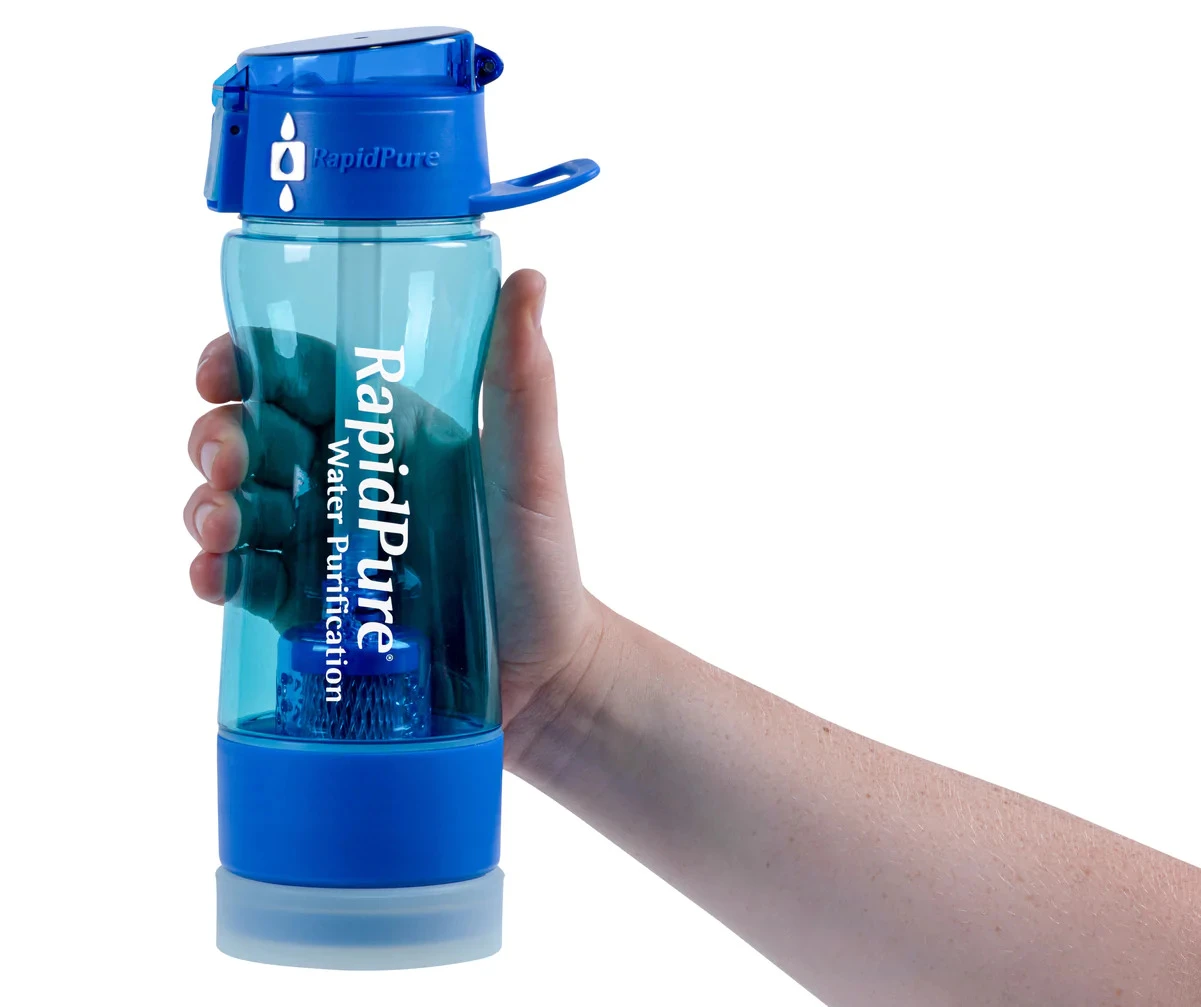 RapidPure Intrepid Water Filter Bottle & Purifier 750ml 3 RapidPure Intrepid Water Filter Bottle & Purifier 750ml