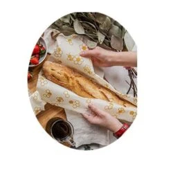 Natural Beeswax Food Wrap 2 Piece Picnic Pack -Hema Shop 14182 4