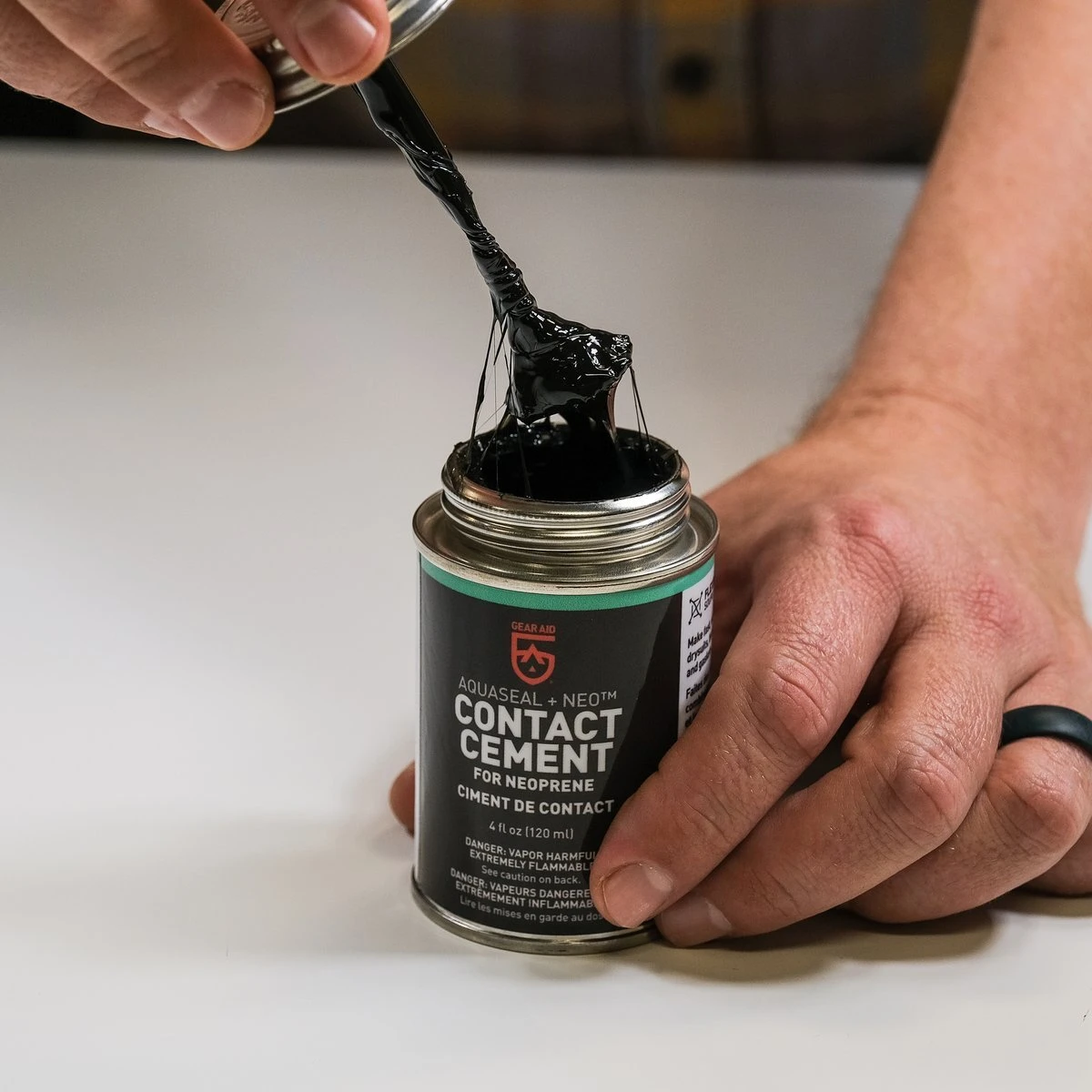 Gear Aid LARGE Aquaseal NEO Neoprene Contact Cement For Wetsuits 5 Gear Aid LARGE Aquaseal NEO Neoprene Contact Cement For Wetsuits - Image 3