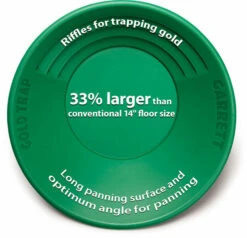 Garrett 14” Gold Trap Pan -Hema Shop 14GOLDTRAP 4