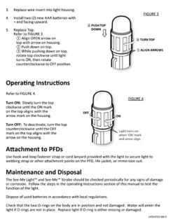 UST See-Me 1.0 Orange LED Waterproof Light -Hema Shop 20 51150 08 3