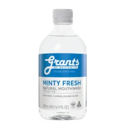 Mouthwash Natural Minty Fresh