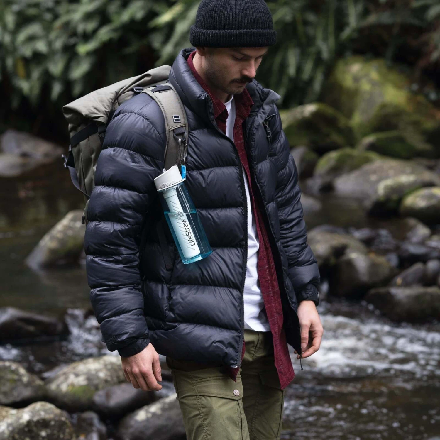 LifeStraw Go Tritan Water Bottle With Filter 650ml Light Blue 5 LifeStraw Go Tritan Water Bottle With Filter 650ml Light Blue - Image 3