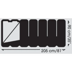 Pavillo EVADE 5 Sleeping Bag Orange -Hema Shop 68101 1