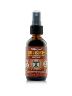 Life Cykel Cordyceps + Lemon Myrtle Mouth Mist 60ml