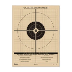 Rite In The Rain 100M True MIL Grid Sniper Target 100 Sheets