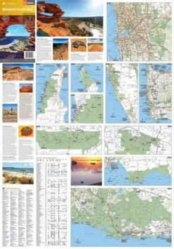 Hema Western Australia State Map -Hema Shop 9321438001553 2
