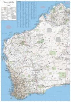 Hema Western Australia State Map -Hema Shop 9321438001553 4