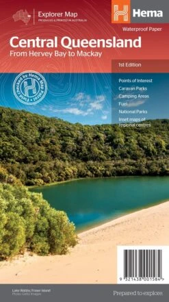 Hema Central Queensland Map