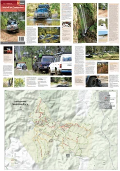 Hema South East Queensland Explorer Map Incl. Landcruiser Mountain Park -Hema Shop 9321438001959 2