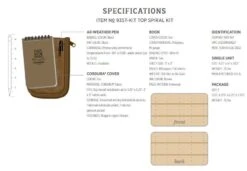 Rite In The Rain All Weather Notebook Kit 3x5" Tan 935T-KIT -Hema Shop 935TKIT 3