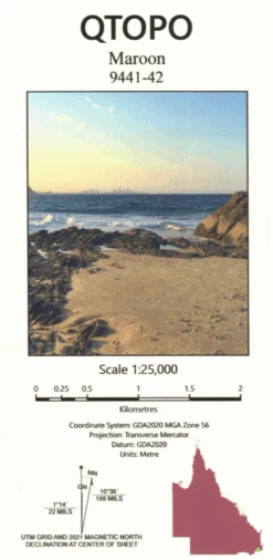 Mount Maroon Topographic Map