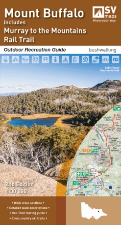 Hema Mount Buffalo Map & Recreation Guide