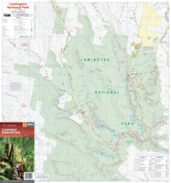 Hema Lamington National Park Map 3rd Edition -Hema Shop 9781865005218 4