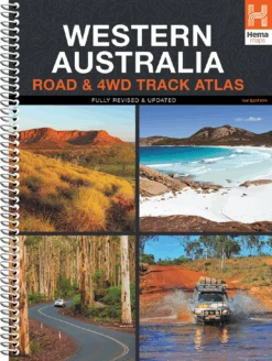 HEMA Western Australia Road & 4WD Track Atlas