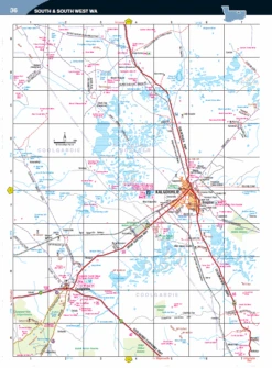 HEMA Western Australia Road & 4WD Track Atlas -Hema Shop 9781865007328 4
