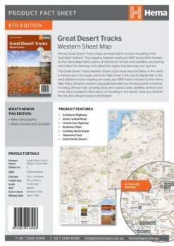 Hema Western Sheet - Great Desert Tracks -Hema Shop 9781876413903 4