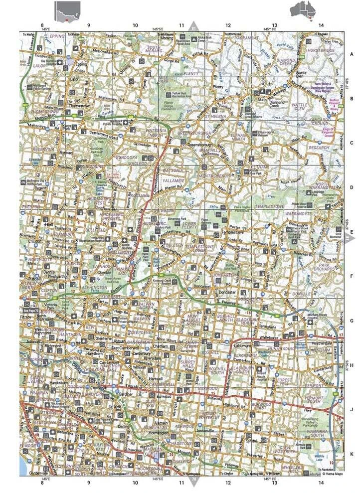 HEMA Australia Road & 4WD Atlas (Perfect Bound) - 252 X 345mm 7 HEMA Australia Road & 4WD Atlas (Perfect Bound) - 252 X 345mm - Image 5