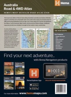 HEMA Australia Road & 4WD Atlas (Perfect Bound) - 252 X 345mm 13 HEMA Australia Road & 4WD Atlas (Perfect Bound) - 252 X 345mm -Hema Shop 9781922668011 5