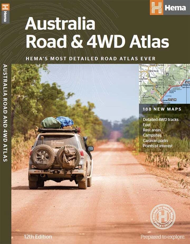 HEMA Australia Road & 4WD Atlas (Perfect Bound) - 252 X 345mm 3 HEMA Australia Road & 4WD Atlas (Perfect Bound) - 252 X 345mm