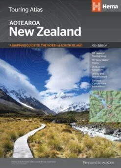 Hema New Zealand Aotearoa Touring Atlas