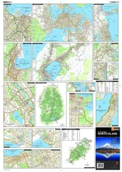 Hema New Zealand North Island Map -Hema Shop 9781925625301 2