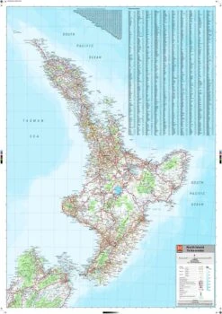 Hema New Zealand North Island Map -Hema Shop 9781925625301 3