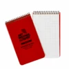 Top Spiral Red Waterproof Notepad 76x130mm 50 Sheets