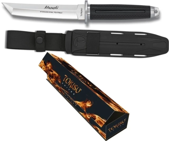 Tokisu Musashi Tactical Fixed Blade Japanese Tanto 15cm 4 Tokisu Musashi Tactical Fixed Blade Japanese Tanto 15cm - Image 2