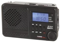 AM/FM Short Wave Rechargeable Radio With MP3