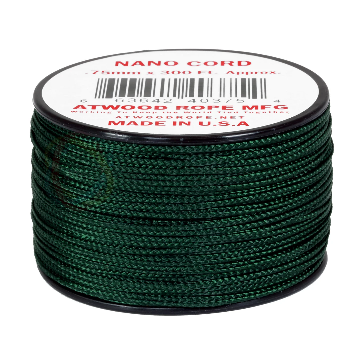 Nano Cord 0.75mm Hunter Green 300ft 3 Nano Cord 0.75mm Hunter Green 300ft