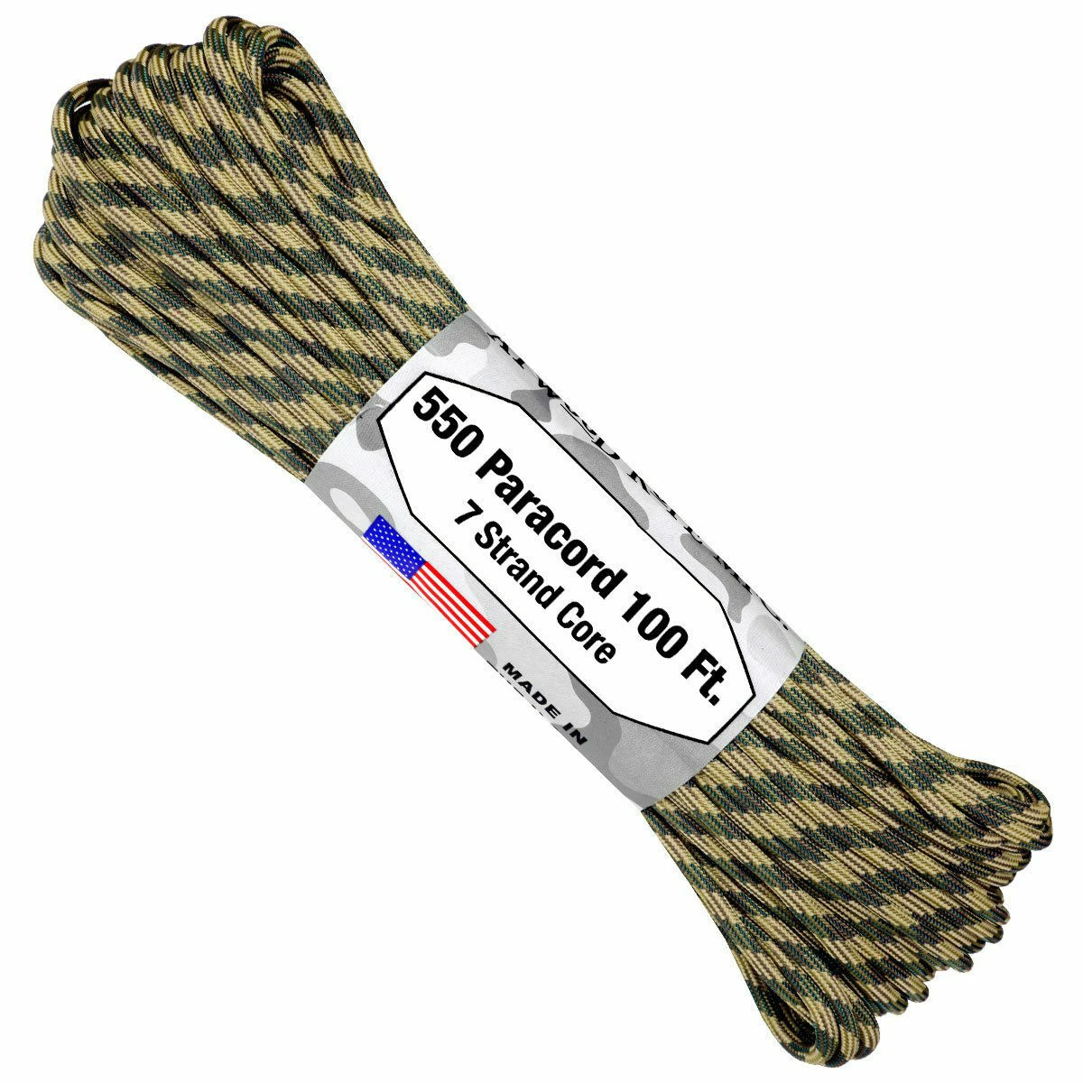 Paracord "Broken Arrow" 550 7 Strand (100ft) MADE IN USA 3 Paracord "Broken Arrow" 550 7 Strand (100ft) MADE IN USA