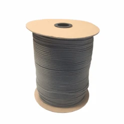 SPOOL 1000ft Paracord Charcoal Grey 550 7 Strand Made In USA