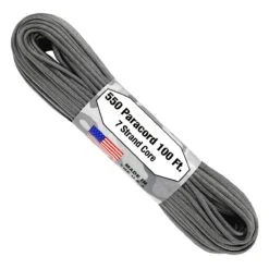 Paracord "Graphite" 550 7 Strand (100ft) MADE IN USA