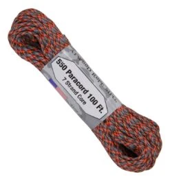 Paracord "Lava" 550 7 Strand (100ft) MADE IN USA