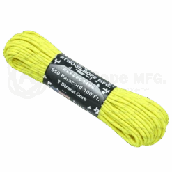 Paracord "Reflective Neon Yellow" 550 7 Strand (100ft) MADE IN USA