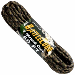 5.6mm 7 Strand Heavy Duty Battle Cord Paracord 'GROUND WAR' CAMO