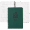 A4 Side Spiral Green Waterproof Notepad A4 210x297mm 50 Sheets -Hema Shop C43