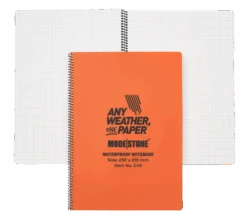 Modestone Safety Orange Side Spiral Notepad 297x210mm