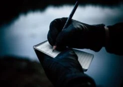 Modestone Safety Orange Side Spiral Notepad 210x148mm -Hema Shop C58 2