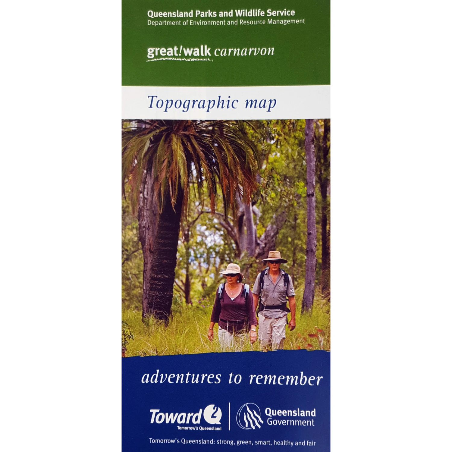 Carnarvon QLD Great Walk Topographic Map 3 Carnarvon QLD Great Walk Topographic Map