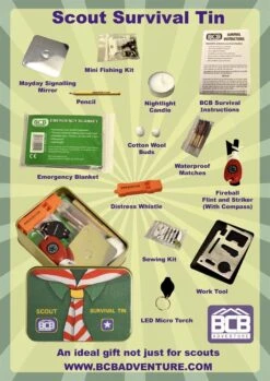 Scout Survival Tin 9 Scout Survival Tin -Hema Shop CK010B 1