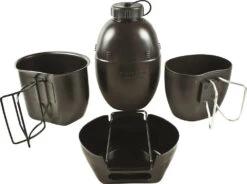 4 Piece Crusader Cooking System Black